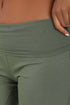 Pants in cotton jersey with wide leg at the bottom.